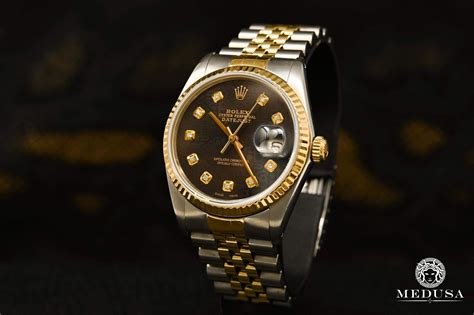 rolex fond noir femme|Montres Rolex .